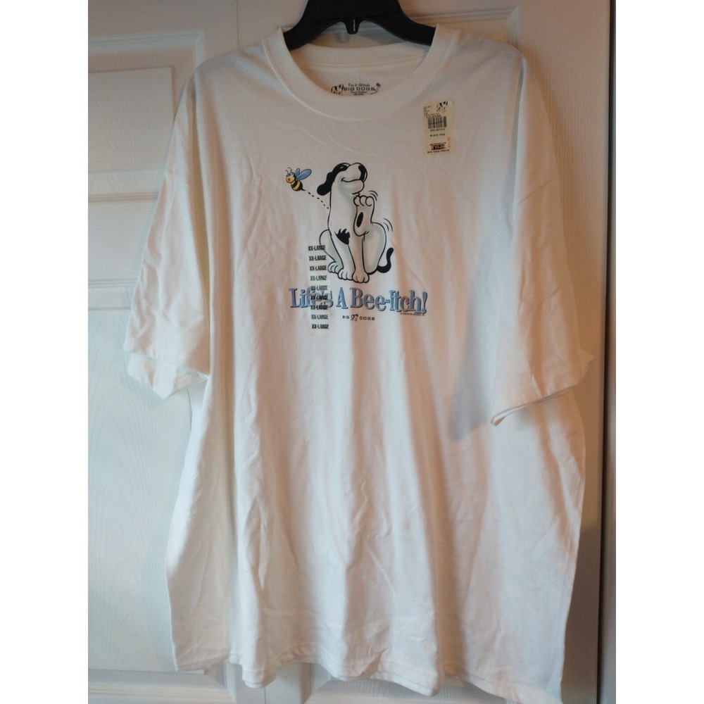 Big Dogs Fun & Attitude T Shirt 2XL Lifte's‎ A Bee-Itch!